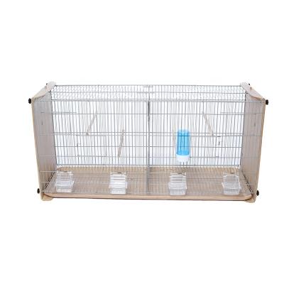 China Viable Foldable Stainless Birdcage Breeding Bird Cage Breeding Cage For Birds for sale