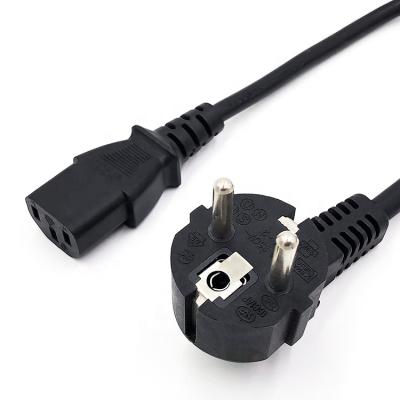 China Home Appliance VDE REACH Standard European IEC c13 AC Power Extension Cable Eu Electric Power Cord For Rice Cooker, Electric Pot for sale