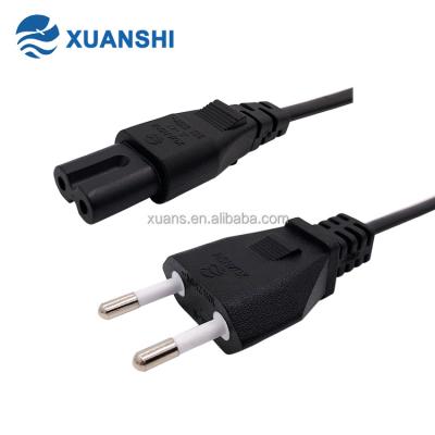 China Italian Home Appliance Power Cable , IMQ Italy Standard 2 Pin AC Power Cord For Electric Blanket for sale