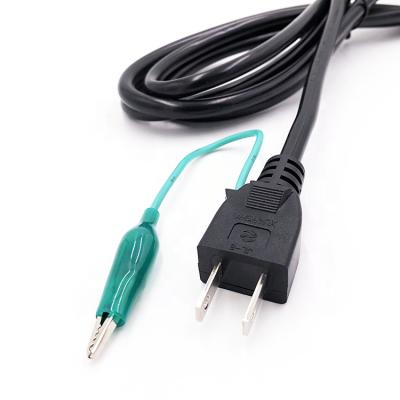 China Home Appliance PSE Approval JIS JET PSE AC Power Cord 7A 12A 15A 125V 2 Pin Japan Plug With Ground Wire for sale