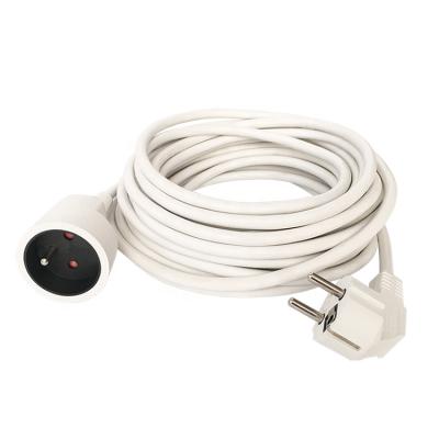 China Hot Sale Home Appliance CE N-F Approved French Type 16A 250V Indoor Power Extension Cord for sale