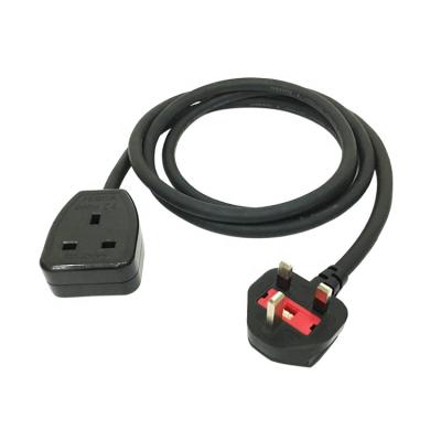 China Hot Sale Safety 13 Amp 3 Pin BS UK Standard Extension Socket With Fuse for sale