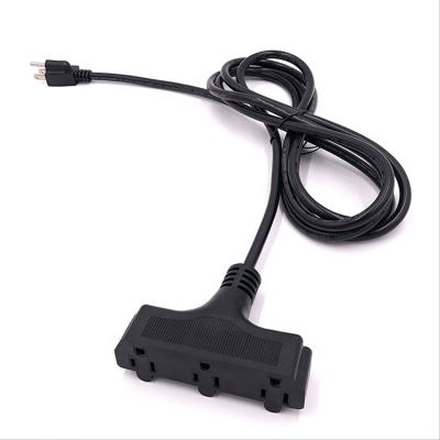 China Household Appliance 3pin US Plug Us Extension Power Cord for sale