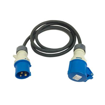 China 16a IP44 Industrial Generator Waterproof Plug And Socket With 3 Pin for sale