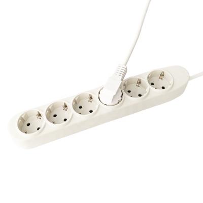 China With German Type Child Protection 6 Strip Power Strip , European Standard 220v Plug for sale