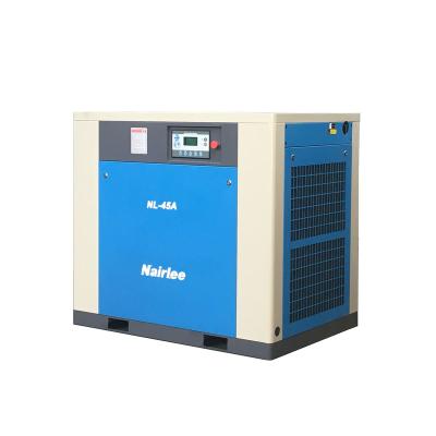 China Factory Price Lubricated Power Frequency Oil-injected 8Bar 10Bar 45kw 60hp Rotary Screw Air Compressor for sale