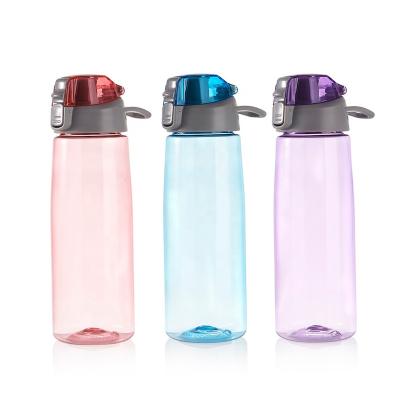 China Sustainable 800 1000 Ml Plastic Tritan Sports Cold Drinking Water Bottle for sale