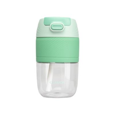 China Sustainable Kids Sports Plastic Water Bottle With Silicone for sale