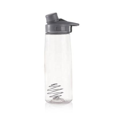 China Viable empty tritan bpa free 600ml 800ml mixer ball protein shaker bottle for sale