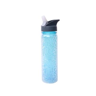 China Sustainable Building Solid Fruit Infusing With Sphere Ice Bicycle Bike Insulated Big Water Bottle With Straw for sale