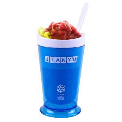 China Hottest Selling Ice Cream Summer Viable Hot Sale Sorbet Cup Smoothie Cup, Smoothies Making Cup, Slush and Shake Maker for sale