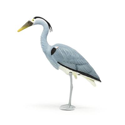 China Blue PE Plastic Duck Heron Decoy Hunting Decoration for Wholesale for sale