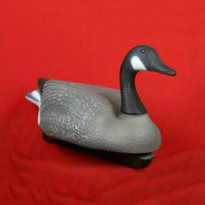 China Lifelike Fur Plush Plastic Stuffed Snow Goose Battery Operated Decoy Toy Accepted for sale