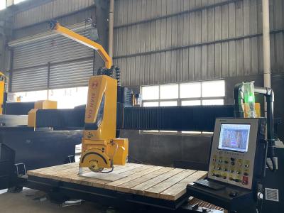 中国 5 Axis Bridge Stone Edge Cutting Machine For Cutting And Shaping Granite 販売のため