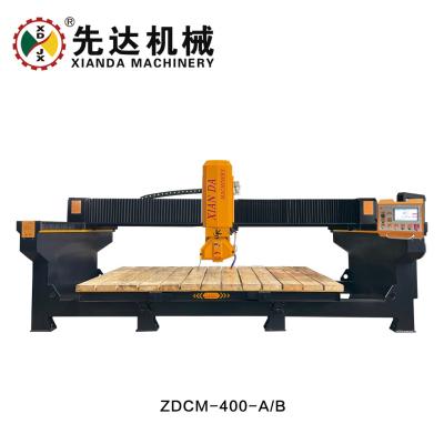 China 300-400mm Blade Diameter Monoblock Bridge Cutting Machine with Worktable Tilting Angle of 0-85° for sale