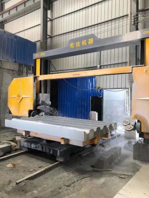 China Auto Slicing CNC Diamond Wire Saw Machine For Profiling for sale