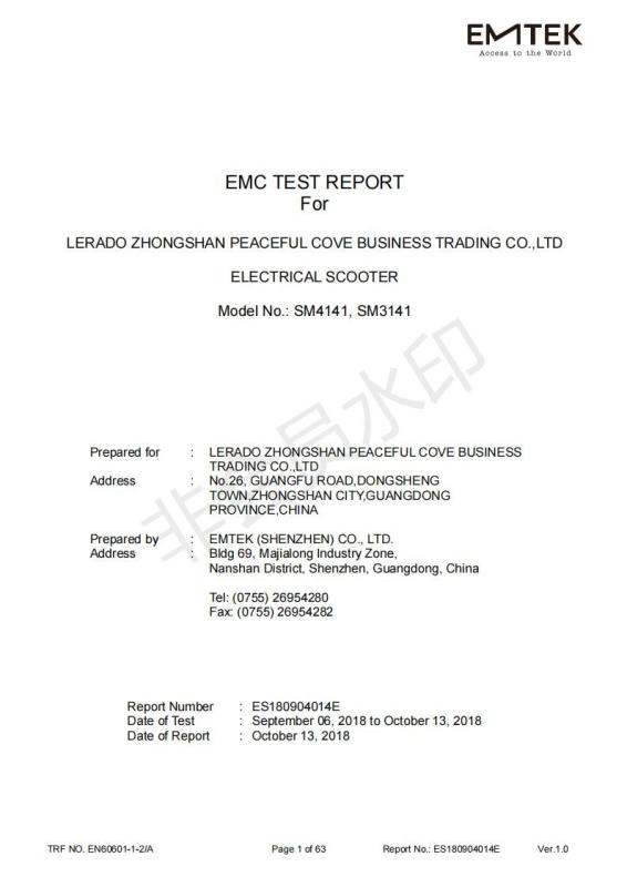 EMC - LERADO H.K. LIMITED