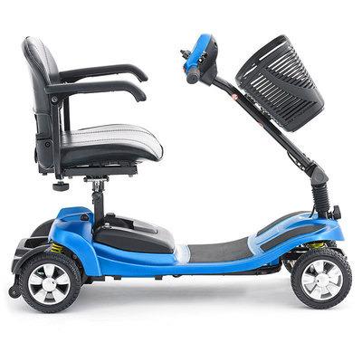 China High quality unisex cheap multi-functional battery-free four-wheel electric scooter suspension adult scooter for sale