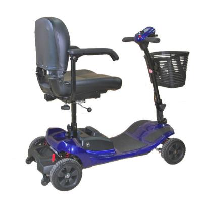 China 4 Wheels 21AN Lithium Battery Unisex Cheap Rechargeable Older Scooter SM4232 Suspended Scooter for sale