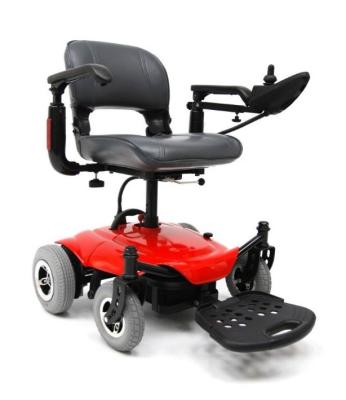 China Folding 21AN Elderly Electric Handicapped Patients Outdoor Activities Hospital Unisex Homecare Equipment Electric Wheelchair for sale