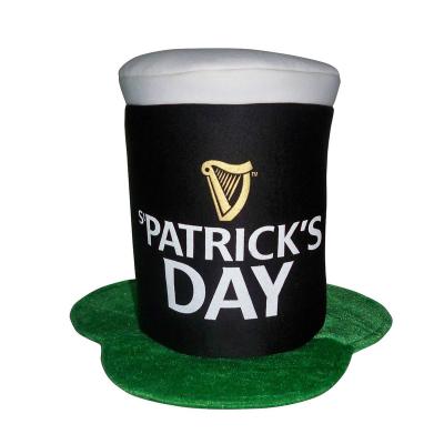 China St Patrick's Day St Patrick's Day Plush Party Hat Promotional Funny Irish Beer Festival Hat for sale