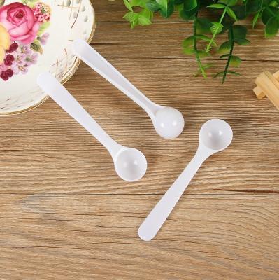 China Factory Direct Sales Disposable Customized Grade1g Food Grade1g Salt Control Spoon Powder Plastic Scoop PP Dosing Scoop for sale