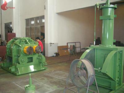 China Alloy steel mixer chamber banbury machine rubber mixer 220KW 1000kg/h 100L for sale