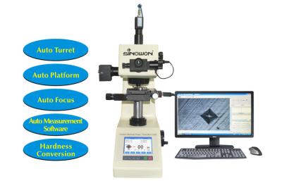 China Digitaal de Micro- Hardheidsmeetapparaat van Vickers met Hardheidsomzetting/HD-Camera Te koop