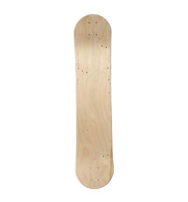 China Outdoor Sports Long Lasting Skateboard Profesional Skateboard Deck White Custom for sale