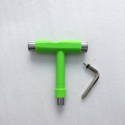 China Wholesale Custom Youth Logo Cheap Custom Shape Skateboard Metal T Tool for sale