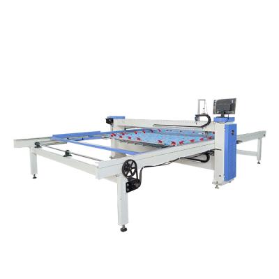 China Frame Moved 2022 New Design Mattress Computerized Down Pillow Quilting Sewing Filling Machines for sale