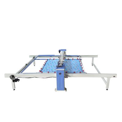 China Frame Moved Good Quality Low Price Trade Single Needle Quilting Cutting Machines for sale