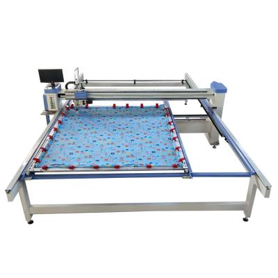 China Frame Moved China Luxury Line Computer Servo Motor Quilting Machines For Bedcover for sale