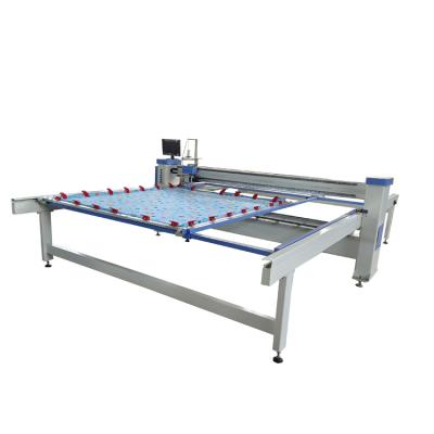 China Frame Moved Hot Selling Automatic Canopy Quilting Machines For Mattresses Blankets for sale