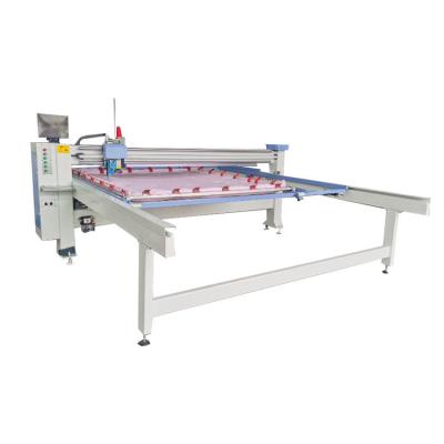 China Frame Moved Good Quality Step Drive 1.5KW Head Single Needle Quilting Sewing Machine for sale