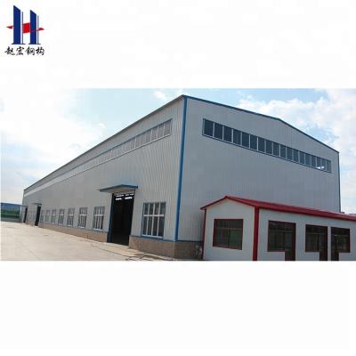 China Industrial Cheap Prefab Warehouse With Steel Frame Steel Structure Warehouse for sale