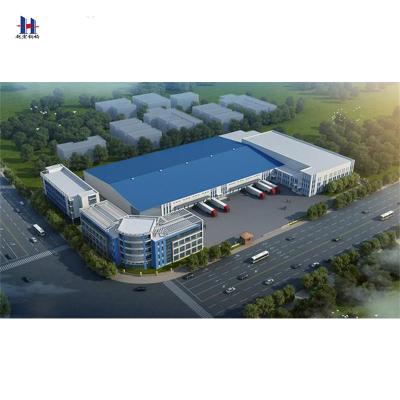 China Warehouse 1050mm / 840mm Modern Sandwich Panel Steel Structure Material for sale