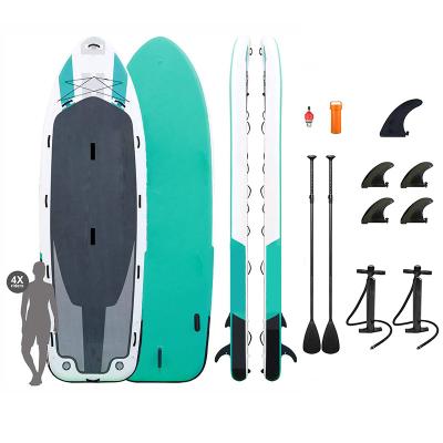 China 2022 OEM Factory Unisex Inflatables Big Stand Up Paddle Board Suitable For 4-5 Person Family Use Fun And Leisure Style Surfboard à venda