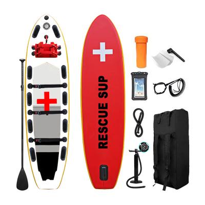 Cina Unisex Easy To Carry Inflatable Rescue Sup Paddle Boards Stands Rescue Surf Board in vendita