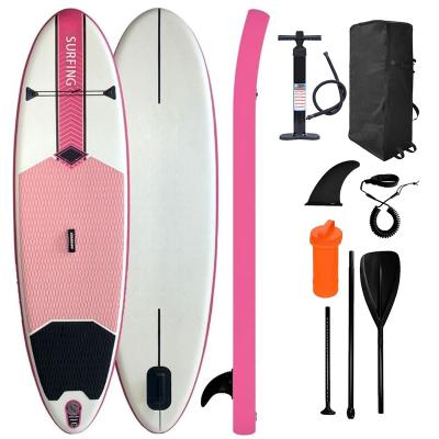 China 2022 Hot Selling Double Layers Unisex Surfing Inflatable Stand Up Paddle Board For Fishing Surf PaddleBoard SUP for sale