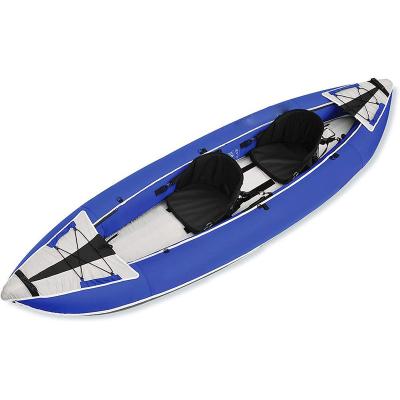 Κίνα Fishing Kayak Traveling High Bladder Nylon Two People PVC Kayak Hull Canoe New Inflatable Fishing Kayak Two People With Seat For Sale προς πώληση