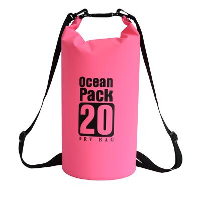 China Unisex Custom Floating Waterproof PVC 2L 3L 5L 10L 15L 20L 30L Hiking Dry Bag Roll Top Sack Keeps Gear Kayaking Rafting Boating Dry Bag for sale