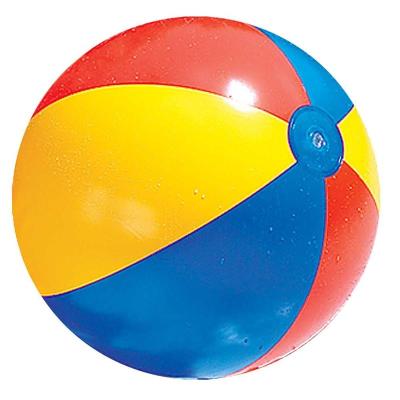 中国 Wholesale Inflatable Rainbow Watermelon Floating Beach Ball Toy Professional PVC Kids Inflatable Water Custom Inflatable Beach Ball 販売のため