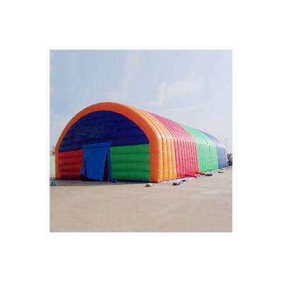 Cina Durable Outdoor Wedding House Inflatable Camping Oxford/PVC Dome Air Tent For Commercial Event Use in vendita