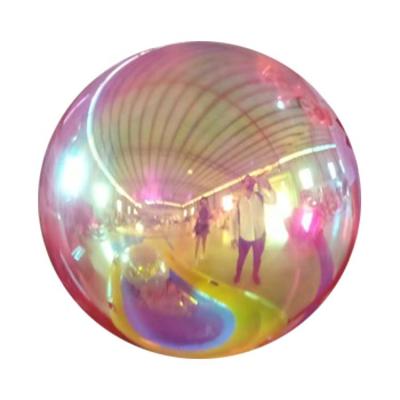 中国 Christamas Home Decoration RTS Gold/Silver/Colorful 1m/3m/5m Inflatable Mirror Ball 0.6m Party Decoration Ball Colorful/Monochromatic Mirror Ball For Sale 販売のため