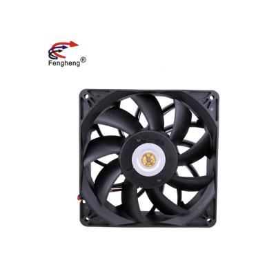 China Face Recognition System Fan Booster Air Volume Rivet Fan14038 Ball Bearing DC 140x140x38mm Large PC Fan for sale