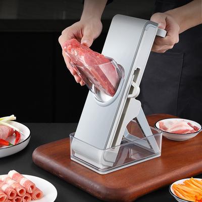 China 2022 Vegetable Chopper Chopper Graters Frozen Meat Slicer Kitchen Accessories Mini Mandoline Onion Safe Viable Manual Veggie Cleaver for sale