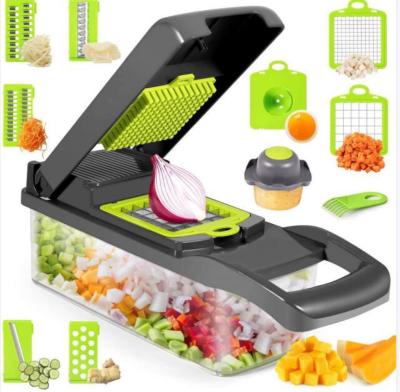 China Sustainable Hot Selling Vegetable Kitchen Onion Slicer 12 Piece Amazon Mini Fruit and Vegetable Tools for sale