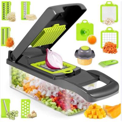 China Sustainable Hot Selling 12 Piece Amazon Fruit and Vegetable Tools Mini Food Cleaver Manual Vegetable for sale