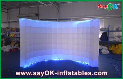 China Pared encendida inflable curvada iluminación durable del aire de la decoración de la Navidad en venta